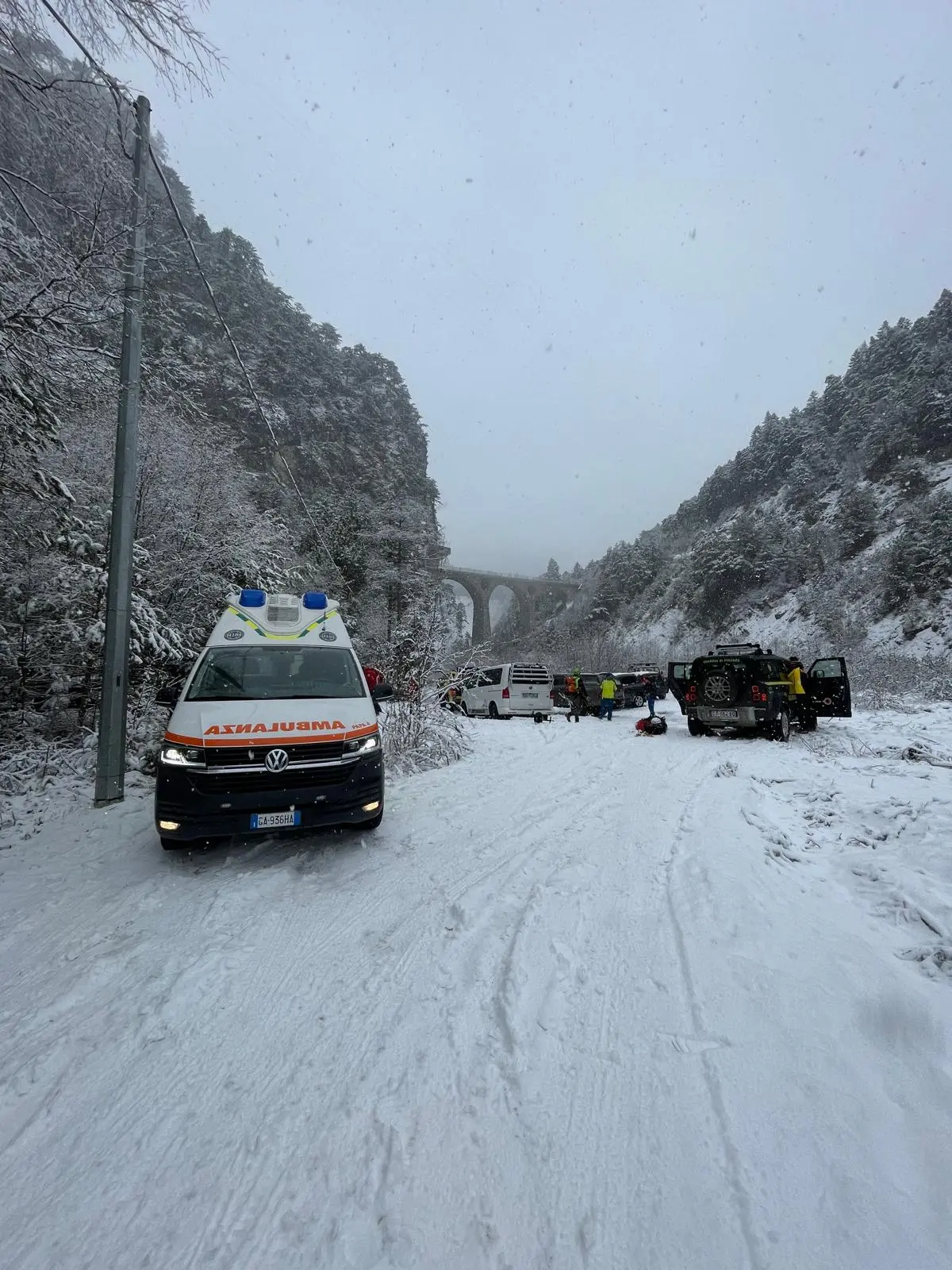 Le operazioni di soccorso