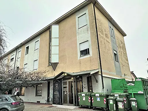 L’edificio dell’hotel Le Calandre a Sarmeola di Rubano (foto Piran)