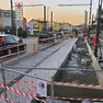 Via Piovese a Voltabarozzo: il cantiere del tram