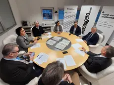 Un momento del forum con Marco Monaco organizzato da Nord Est Multimedia (foto Petrussi)