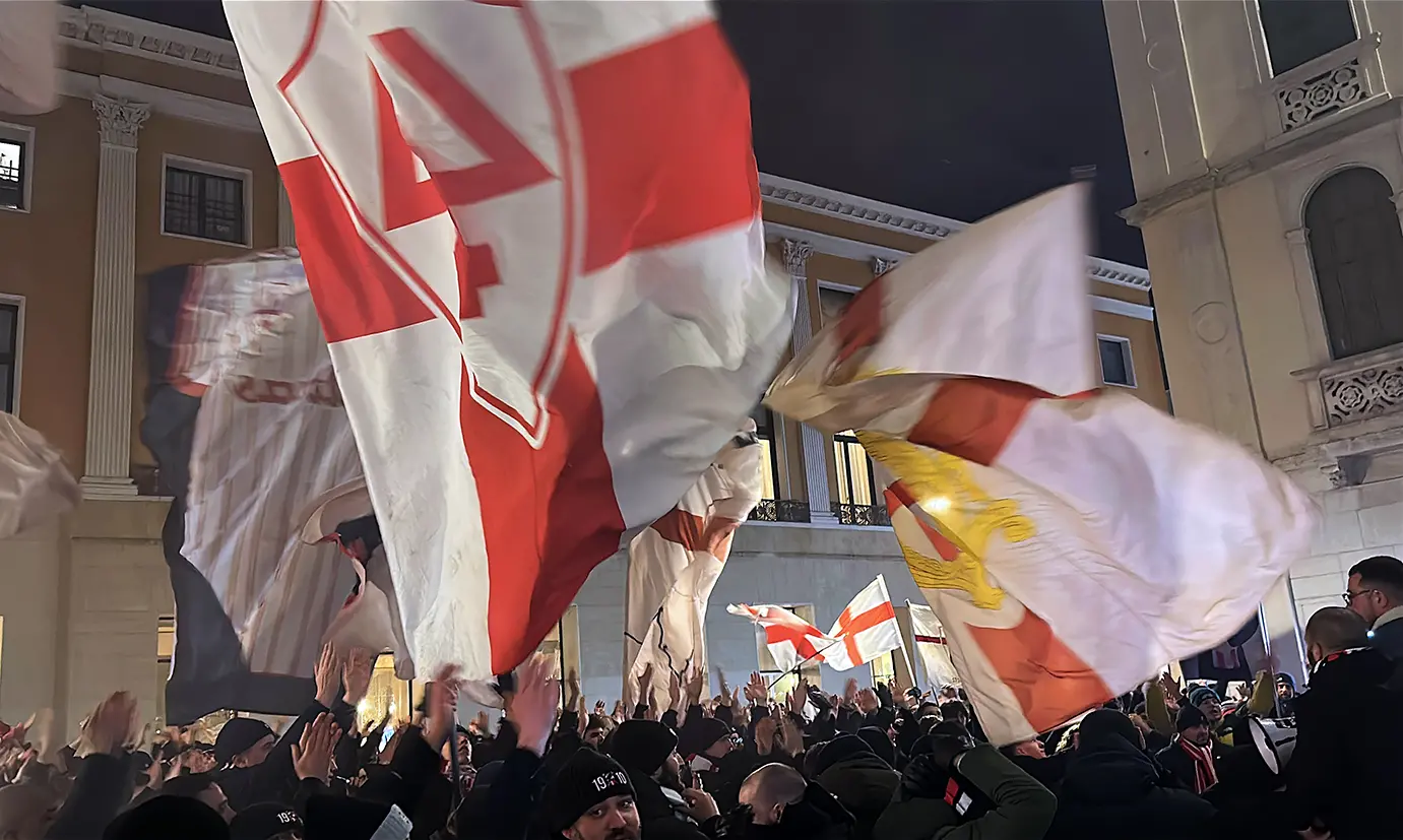 Festa dei tifosi del Calcio Padova