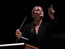 Il maestro Beatrice Venezi al Teatro Verdi di Trieste (fotoservizio Massimo Silvano)
