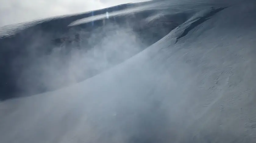 Il ghiacciaio della Marmolada in una foto d'archivio