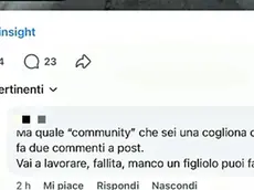 Il messaggio social di attacco all’assessora Rossetto