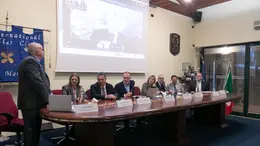 I vertici degli interporti con il presidente dell’Authority Consalvo e l’assessore Amirante