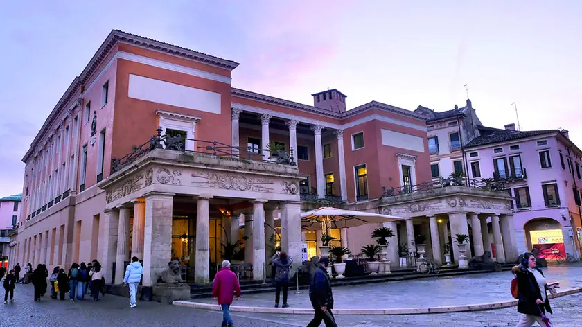 L'esterno del Caffè Pedrocchi