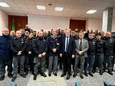 La visita del sottosegretario Ostellari al Reparto Mobile a Padova dopo gli scontri di Torino