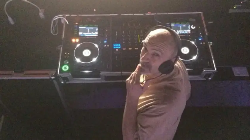 Alberto Ghisellini, 67 anni, storico dj padovano