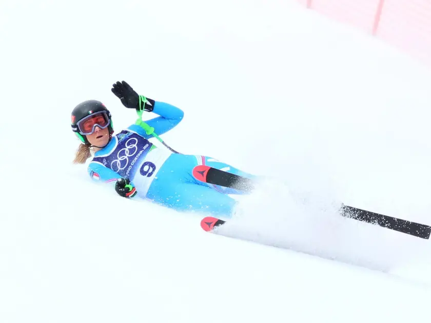 La caduta di Sofia Goggia