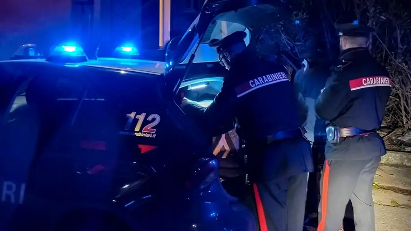 Sul posto i carabinieri