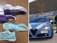 Il 36enne asportava scarpe nuove al Decathlon sostituendole tra gli scaffali con le sue usate