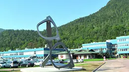 La sede di EssiLux ad Agordo, nel Bellunese