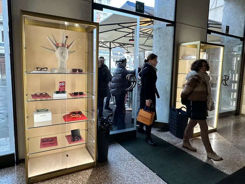 Allestimenti dentro al Pedrocchi