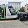L'impatto con il tram
