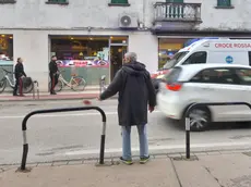 I carabinieri e i soccorsi sul posto