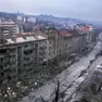 Il centro di Sarajevo distrutto dalle bombe