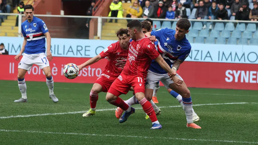 Una fase del match. Foto Editoriale Report