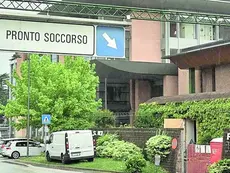 L'ospedale di San Daniele, dove il 37enne ha cercato un posto per dormire ©Foto Petrussi