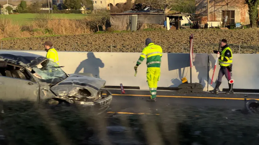 L'incidente in autostrada