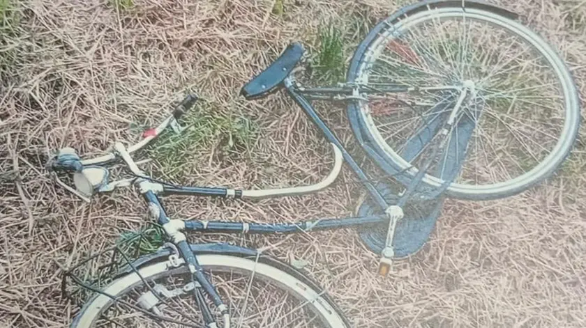 La bicicletta dell'uomo ucciso sulla Valsugana a Curtarolo