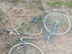 La bicicletta dell'uomo ucciso sulla Valsugana a Curtarolo