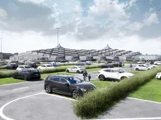 La ricostruzione virtuale di come sarà Leroy Merlin