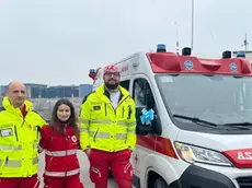 I soccorritori della Croce Rossa di Padova