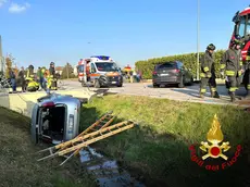 L'incidente a Sant'Andrea di Campodarsego
