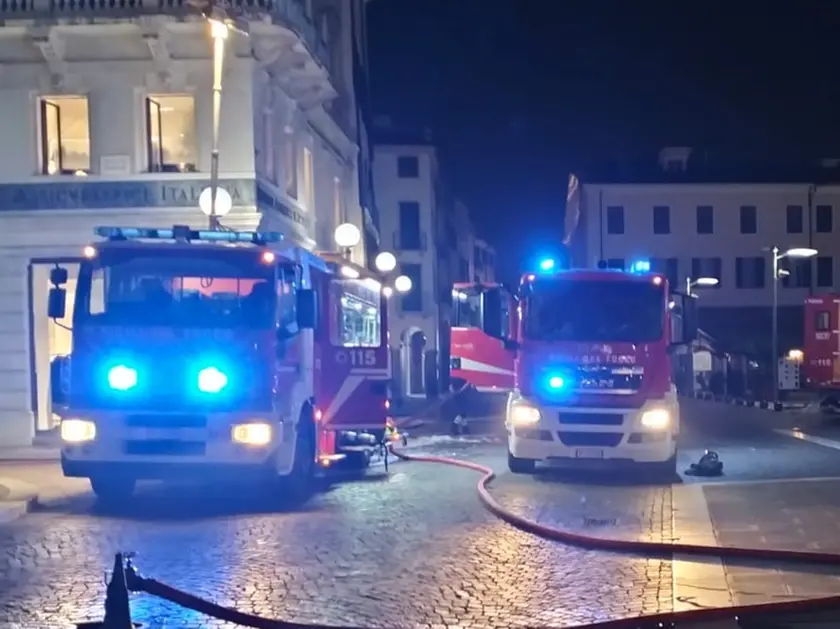 Un intervento dei pompieri (foto di archivio)