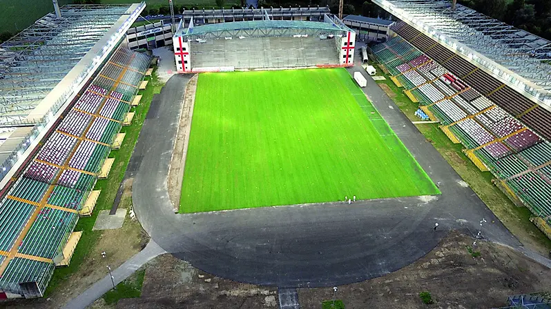 Lo stadio Euganeo in viale Nereo Rocco: nel 2010 candidato per ospitare il rugby a sette di Venezia 2020
