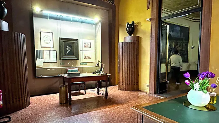 La sala etrusca com’è oggi