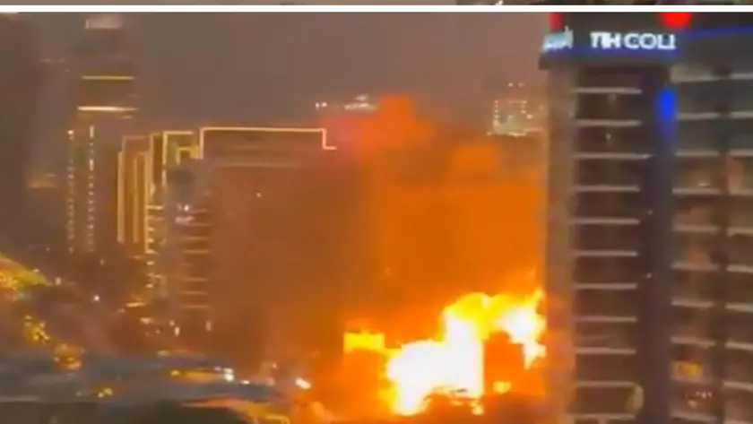 Esplosione in centro a Dubai