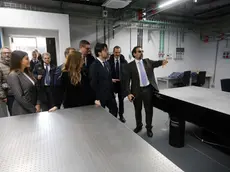 L'inaugurazione del Quantum Computing Lab (foto Agenzia Bianchi)
