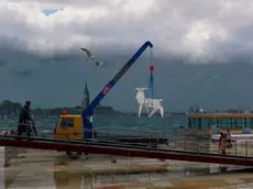 La statua salvata dalla guerra in Ucraina alla Biennale di Venezia