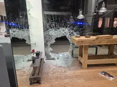 La vetrina di Officine Gianeletti a Padova