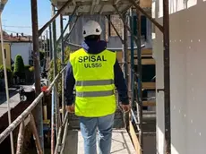 Operaio morto sul lavoro a Saonara: qui un sopralluogo dello Spisal