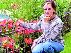 Liliana Resinovich in una foto scattata dal marito Sebastiano Visintin