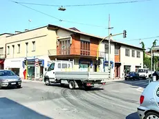 L’incrocio tra via Vigonovese e via delle Granze