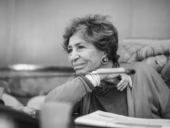 Luciana Castellina, giornalista, scrittrice e politica (ph dal suo profilo Facebook)