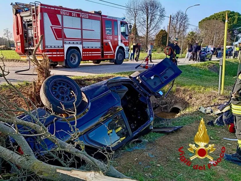 L'incidente in cui è rimato gravemente ferito un ragazzo di 22 anni a San Martino di Lupari