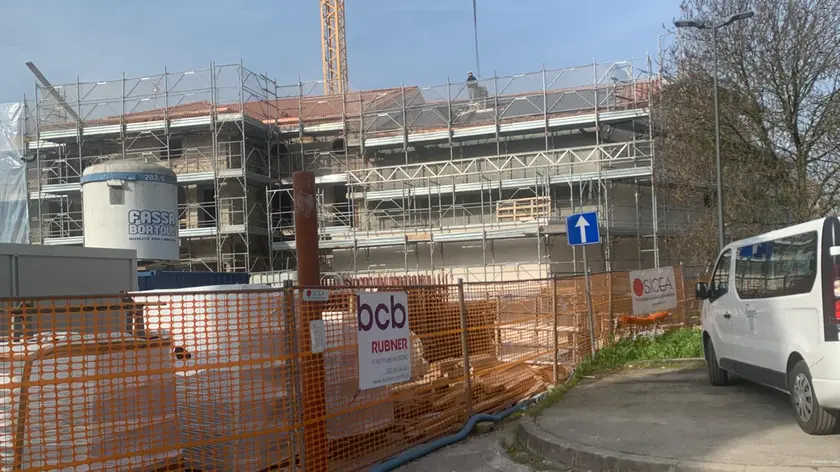 Il cantiere all'ex Configliachi