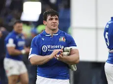 Mirco Spagnolo, giocatore padovano dell'Italrugby