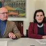 Il consigliere provinciale Vincenzo Gottardo e la presidente di Appe Federica Luni