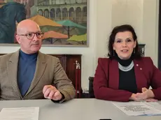 Il consigliere provinciale Vincenzo Gottardo e la presidente di Appe Federica Luni