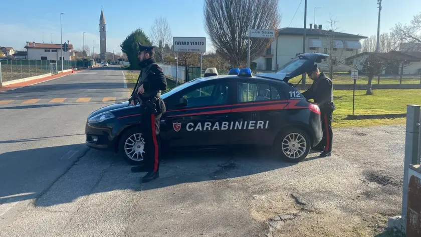 Carabinieri a Favaro Veneto