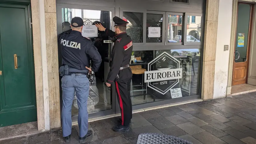 Chiuso l'Eurobar di via Matteotti a Este