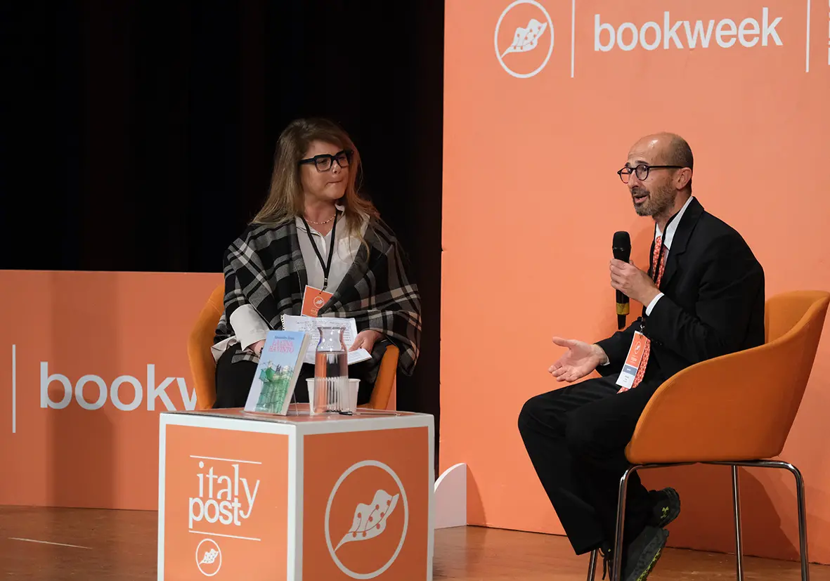 Silvia Bergamin con Alessandro Aresu