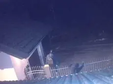 Ladri in casa ripresi dalla telecamere (foto d'archivio)