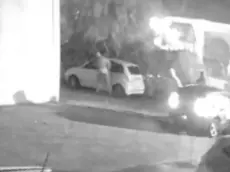 Il frame che incastra i vandali