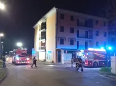 L'intervento dei vigili del fuoco